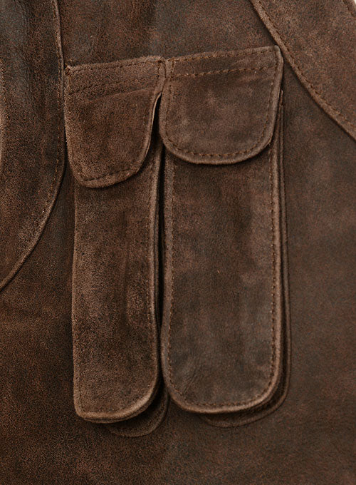 Chris Pratt Jurassic World Leather Vest - LeatherCult