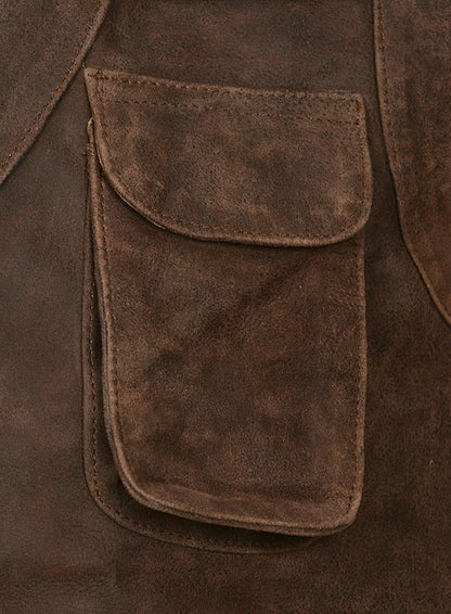 Chris Pratt Jurassic World Leather Vest - LeatherCult