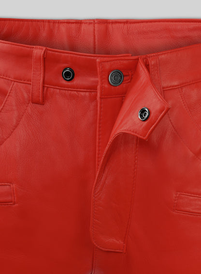 Justin Bieber Leather Pants #1