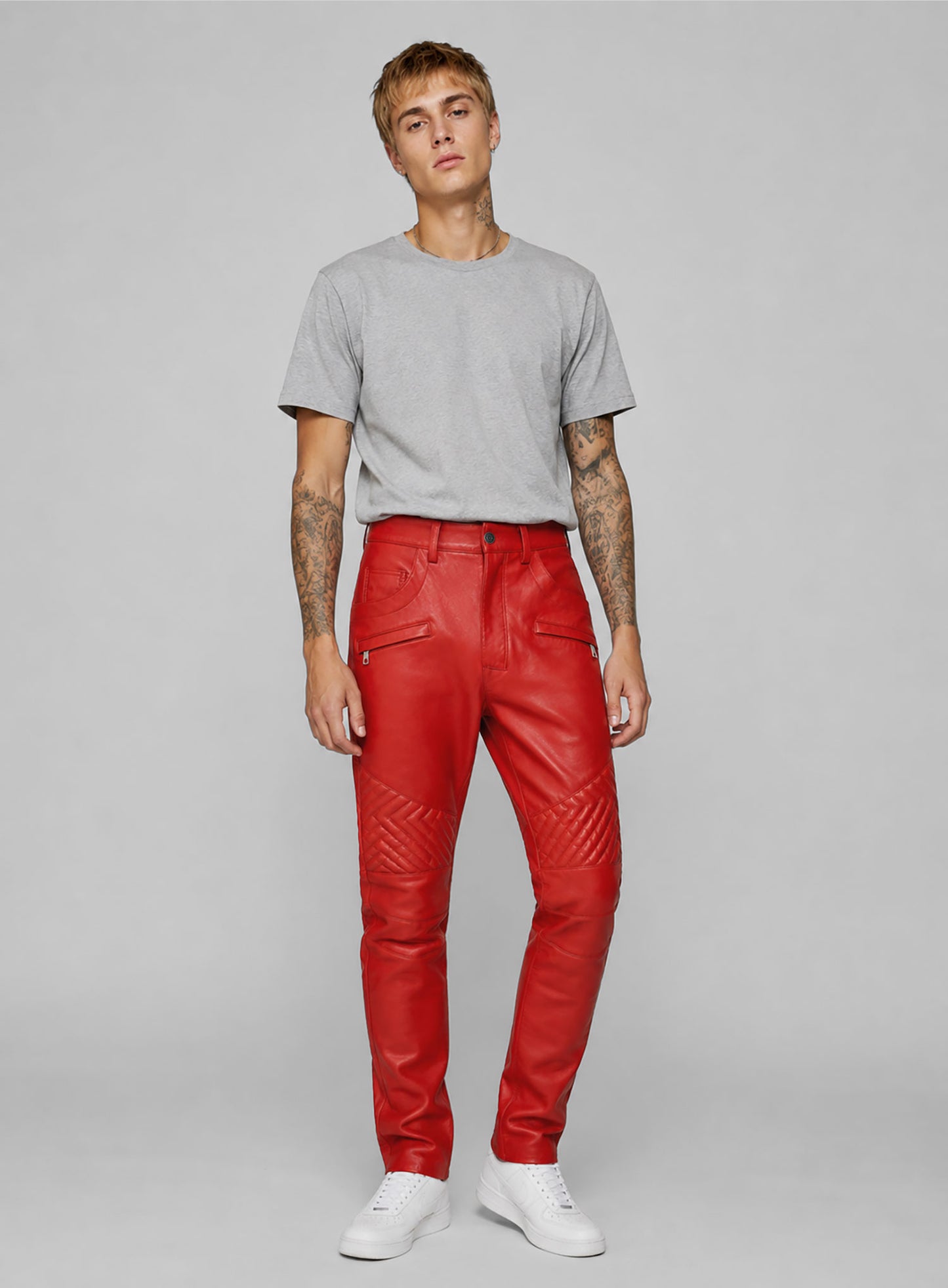 Justin Bieber Leather Pants #1