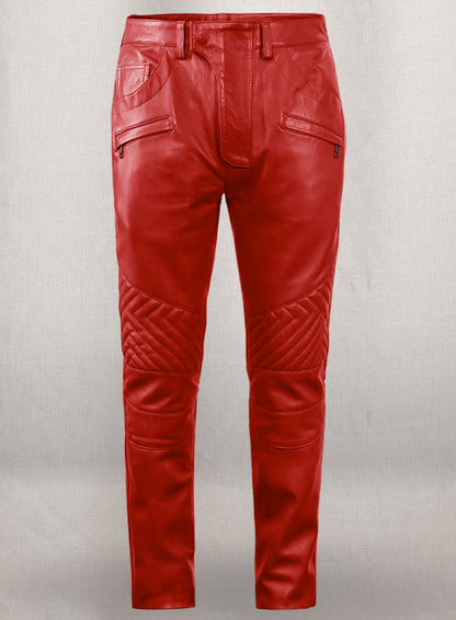 Justin Bieber Leather Pants #1 - LeatherCult
