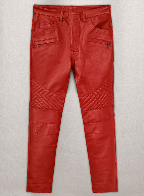 Justin Bieber Leather Pants #1 - LeatherCult