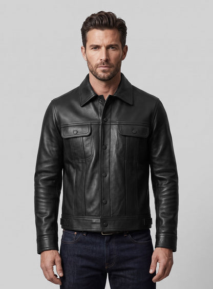 Justin Timberlake Leather Jacket