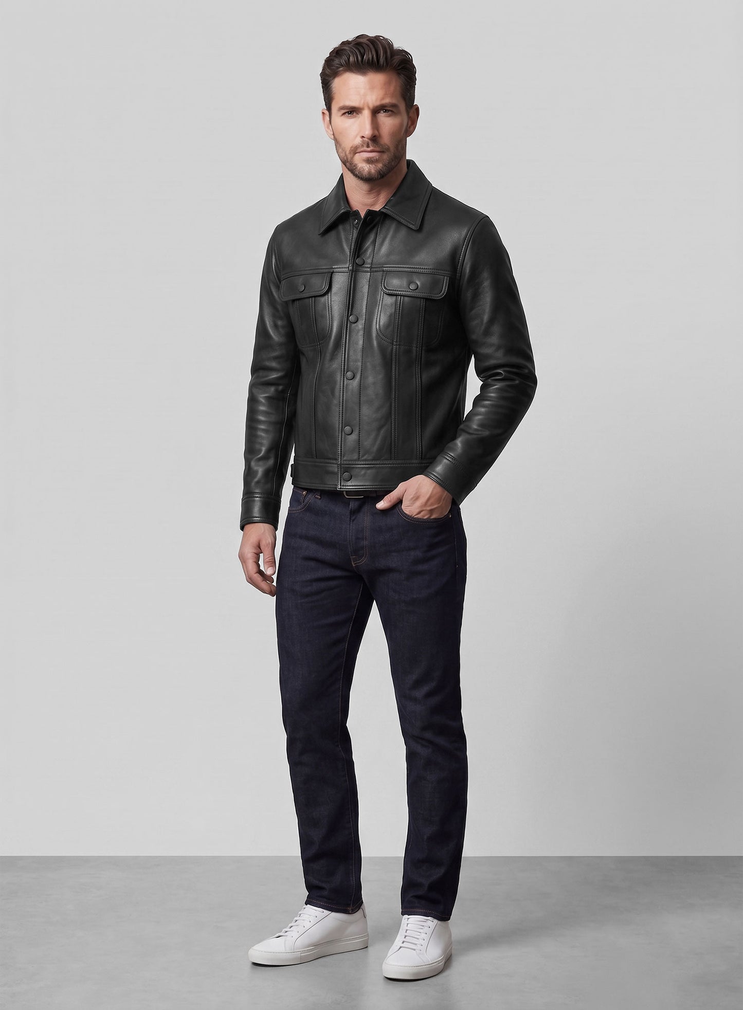 Justin Timberlake Leather Jacket