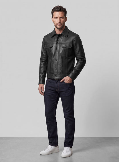 Justin Timberlake Leather Jacket