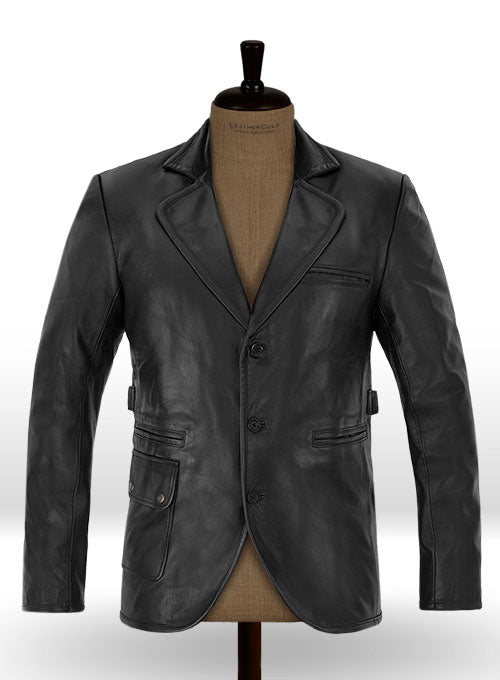 Jean-Claude Van Damme Until Death Leather Blazer - LeatherCult