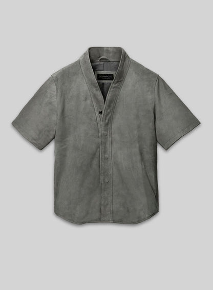 Kanye West Leather Shirt