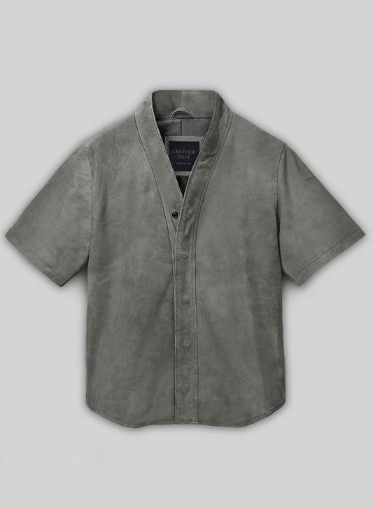 Kanye West Leather Shirt