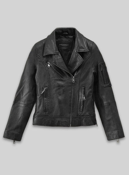 Karen Gillan Leather Jacket