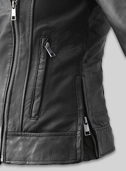 Karen Gillan Leather Jacket