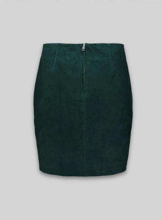 Karen Gillan Leather Skirt