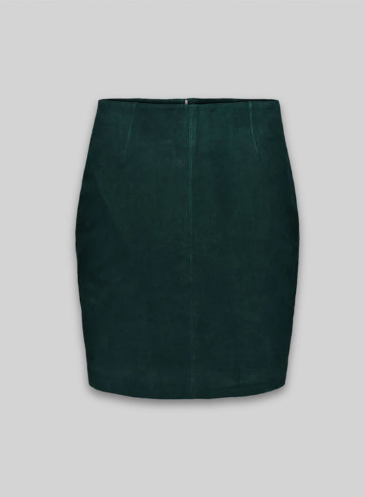 Karen Gillan Leather Skirt