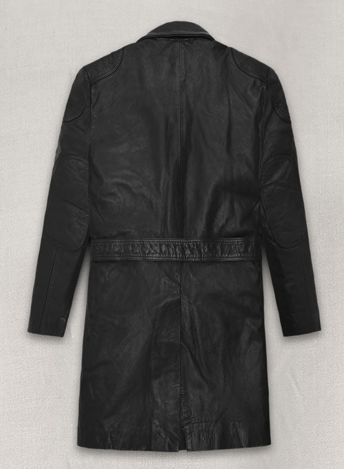 Karl Urban The Boys Leather Long Coat - LeatherCult