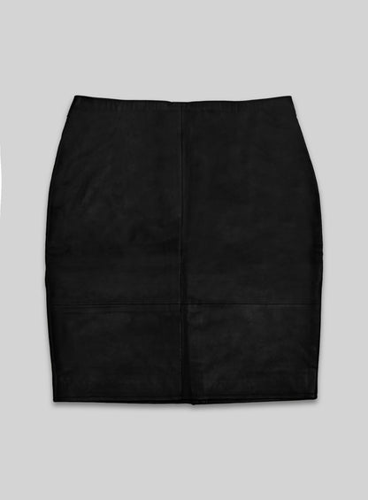 Kate Beckinsale The Only Living Boy In New York Leather Skirt - M