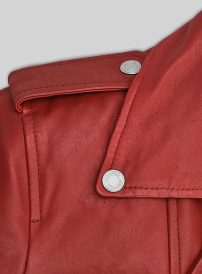 Kathryn Newton Freaky Leather Jacket