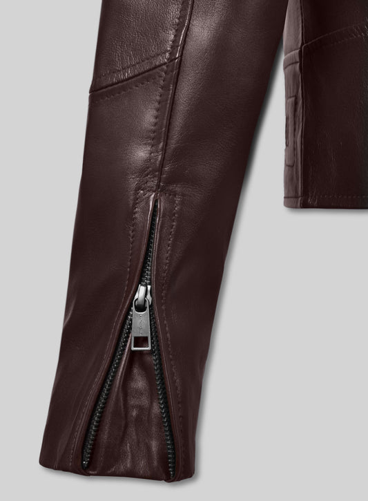 Katie Holmes Leather Jacket