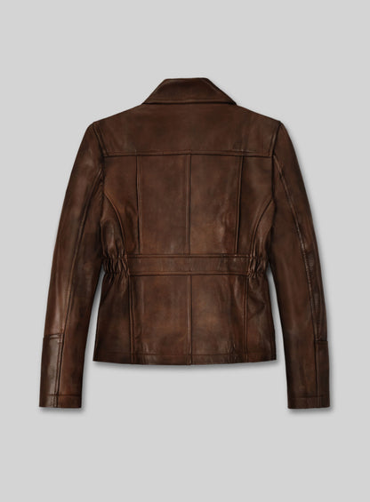 Katniss Hunger Games Leather Jacket