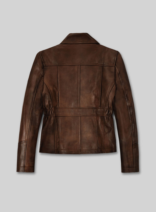 Katniss Hunger Games Leather Jacket