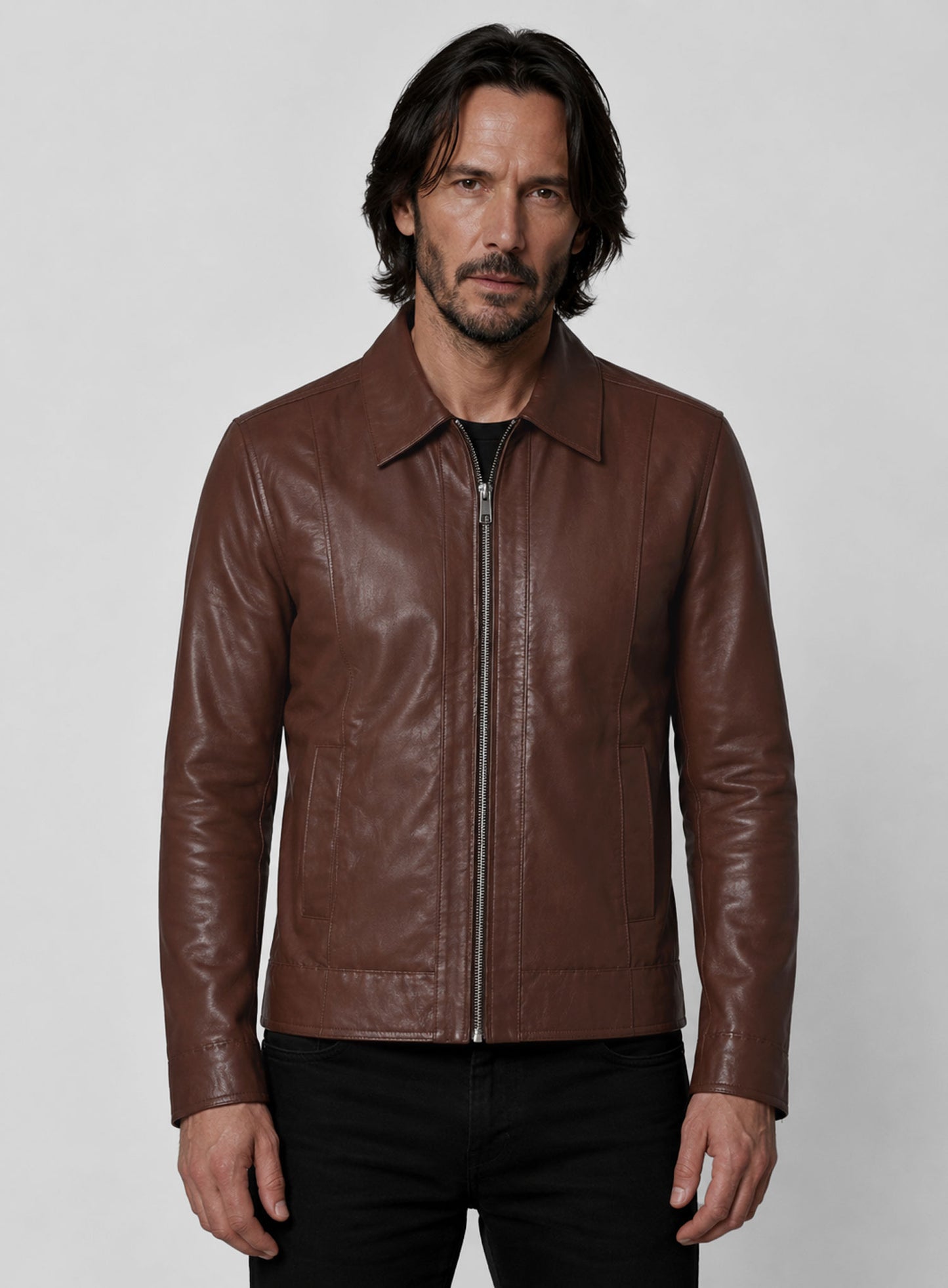 Keanu Reeves John Wick Leather Jacket