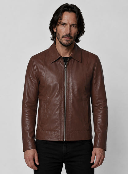 Keanu Reeves John Wick Leather Jacket