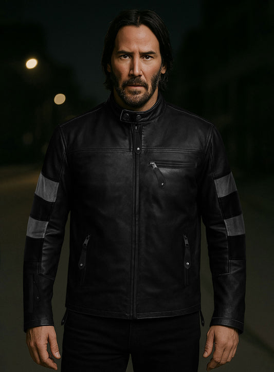 Keanu Reeves Leather Jacket