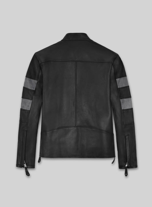 Black Keanu Reeves Leather Jacket