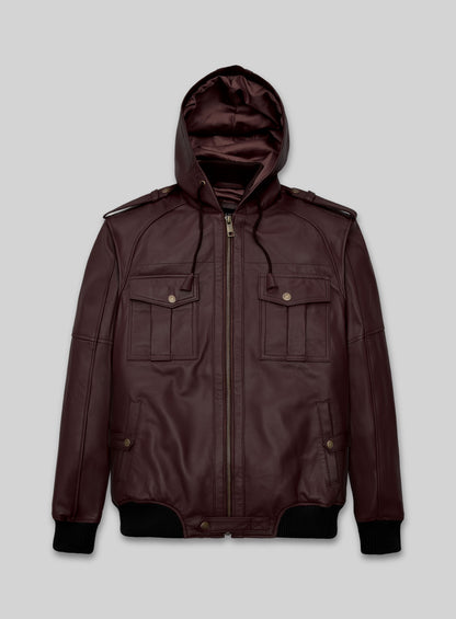 Kellan Lutz Leather Jacket #3