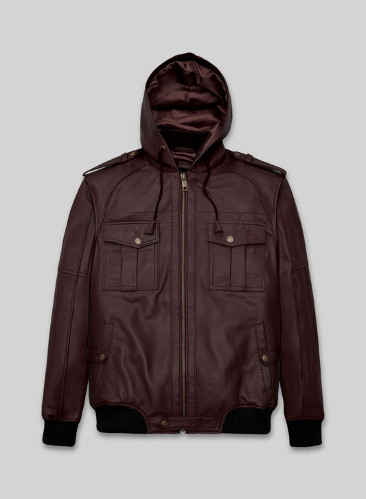 Kellan Lutz Leather Jacket #3