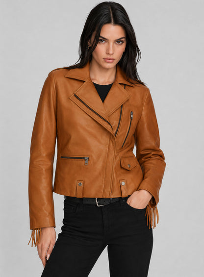 Kendall Jenner Leather Jacket #3