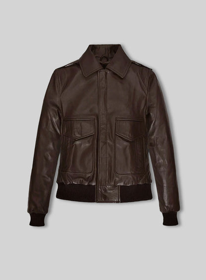 Kendall Jenner Leather Jacket #1