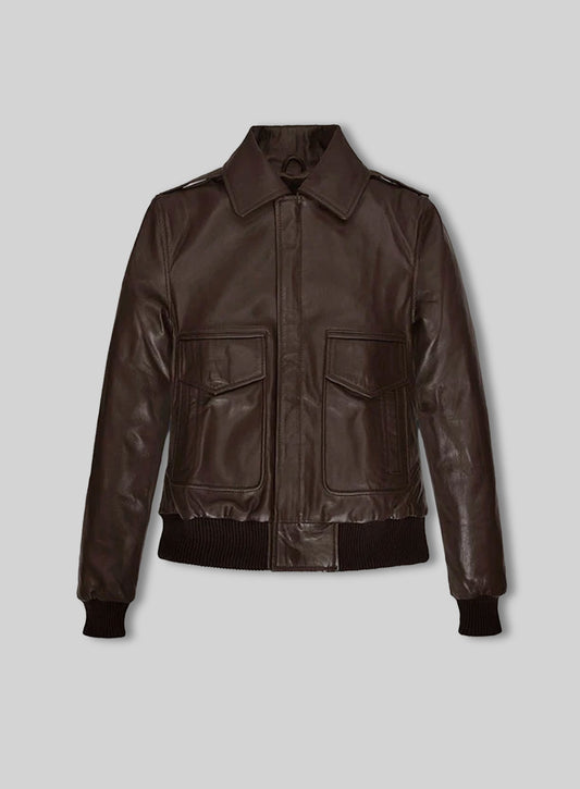 Kendall Jenner Leather Jacket #1