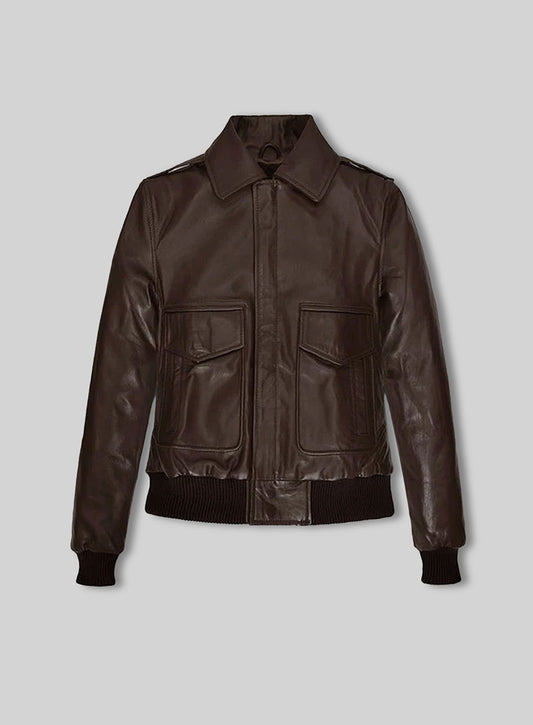 Kendall Jenner Leather Jacket #1