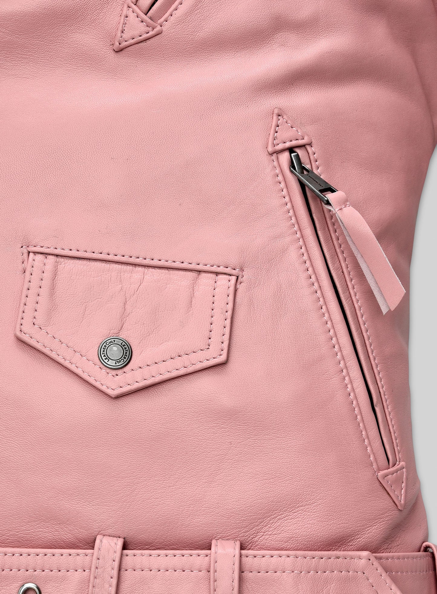 Kim Kardashian Leather Jacket #1