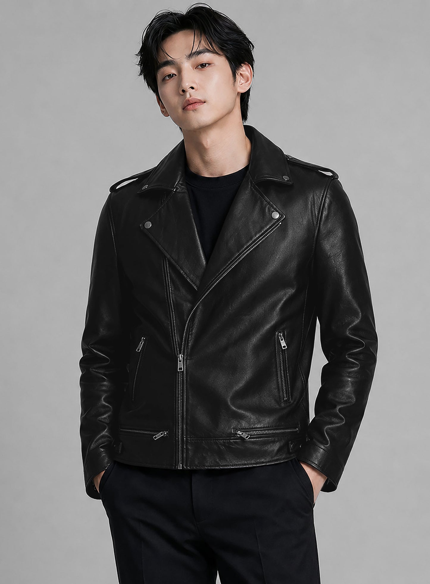Kim Taehyung Leather Jacket