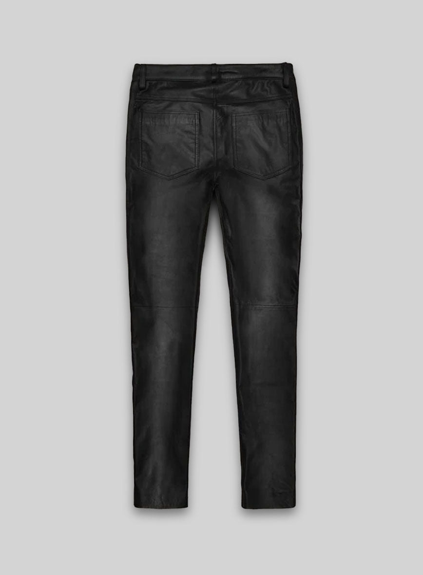 Kim Taehyung Leather Jeans
