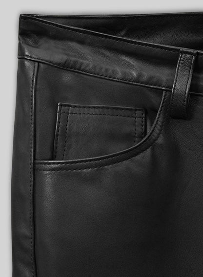 Kim Taehyung Leather Jeans