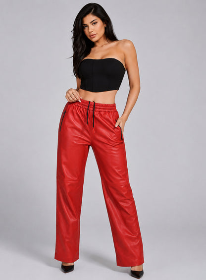 Kylie Jenner Leather Pants