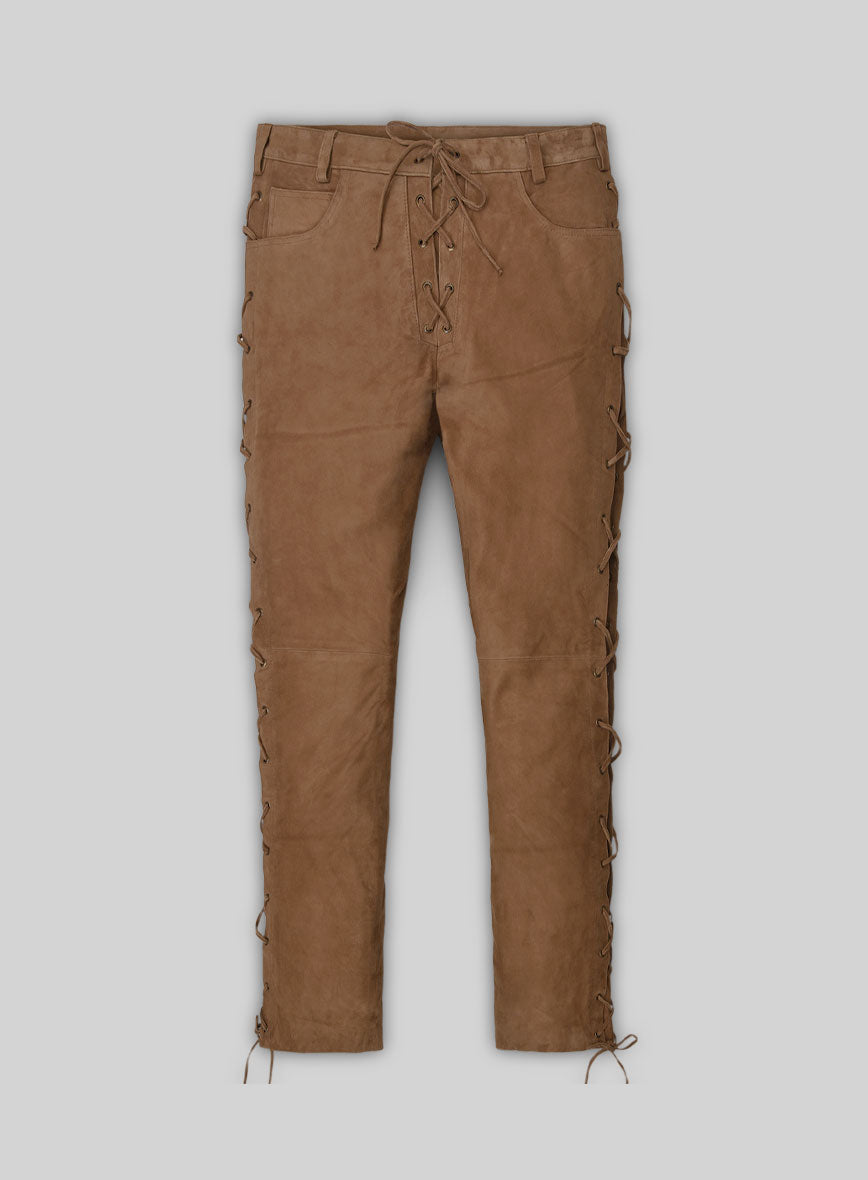 Laced Leather Pants - Style  # 515
