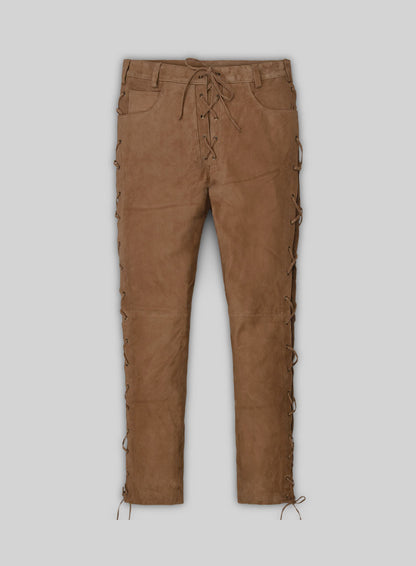 Laced Leather Pants - Style  # 515