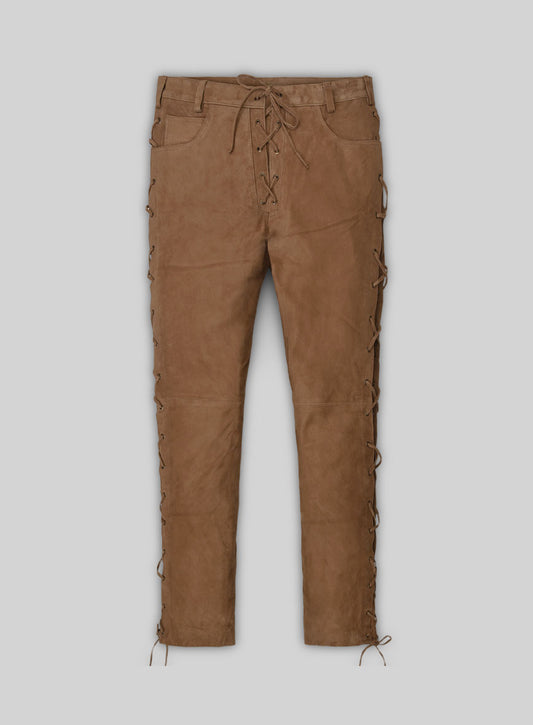 Laced Leather Pants - Style  # 515