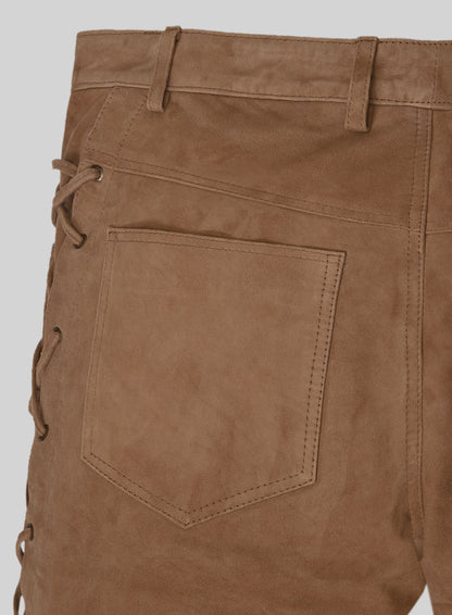 Laced Leather Pants - Style  # 515