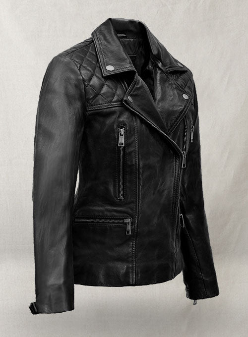 Lauren German Lucifer Leather Jacket - LeatherCult