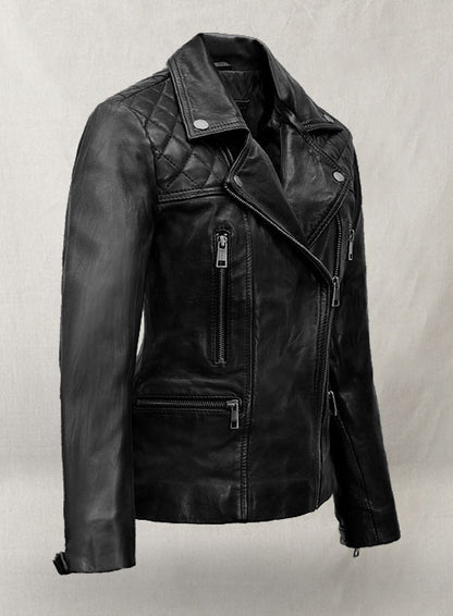 Lauren German Lucifer Leather Jacket - LeatherCult