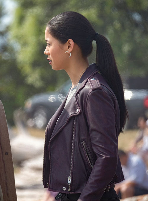 Leah Newis Nancy Drew Leather Jacket - LeatherCult