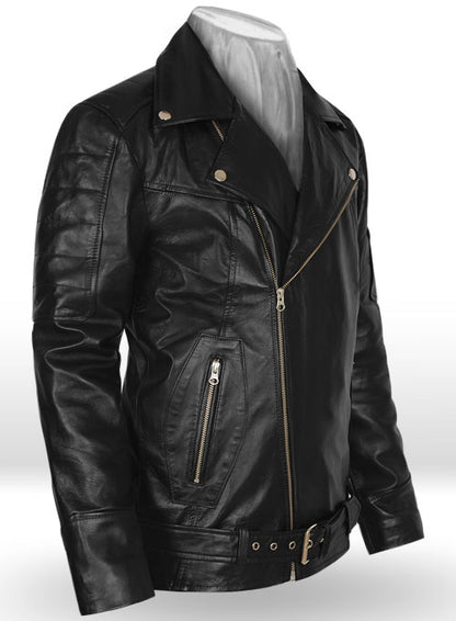 Pure Leather Biker Jacket #3 - LeatherCult
