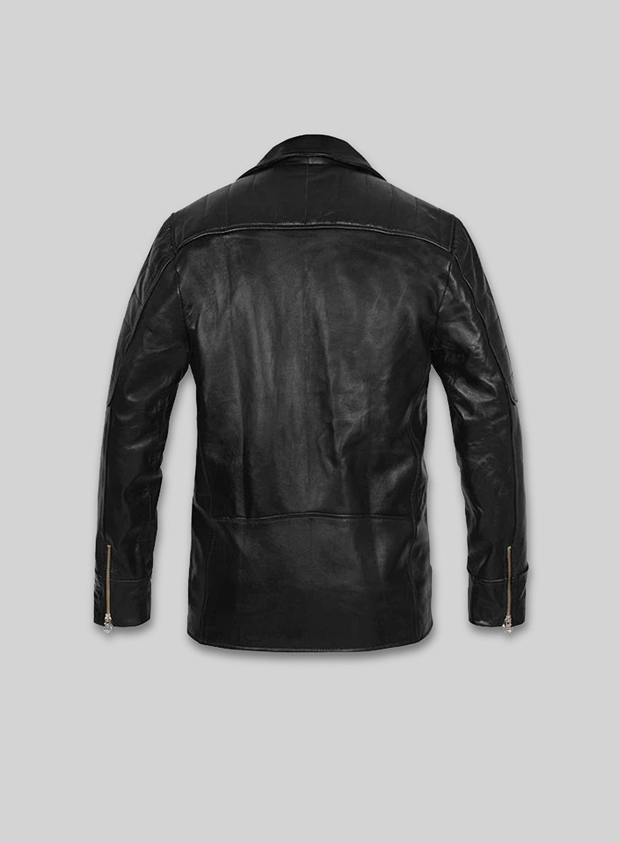 Pure Leather Biker Jacket #3