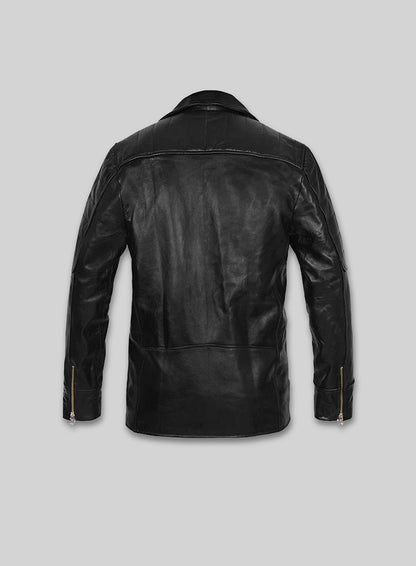 Pure Leather Biker Jacket #3