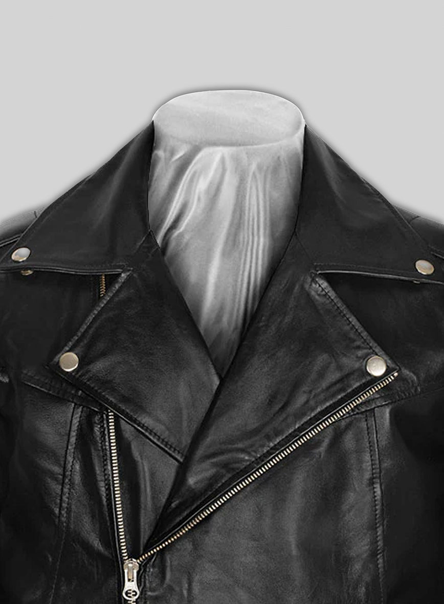 Pure Leather Biker Jacket #3