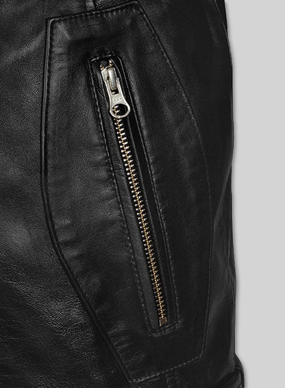 Pure Leather Biker Jacket #3
