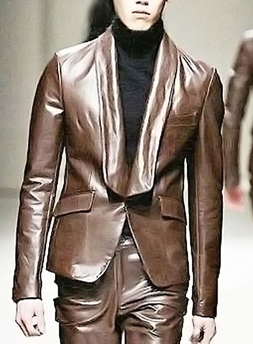 Leather Blazer - # 714 - LeatherCult